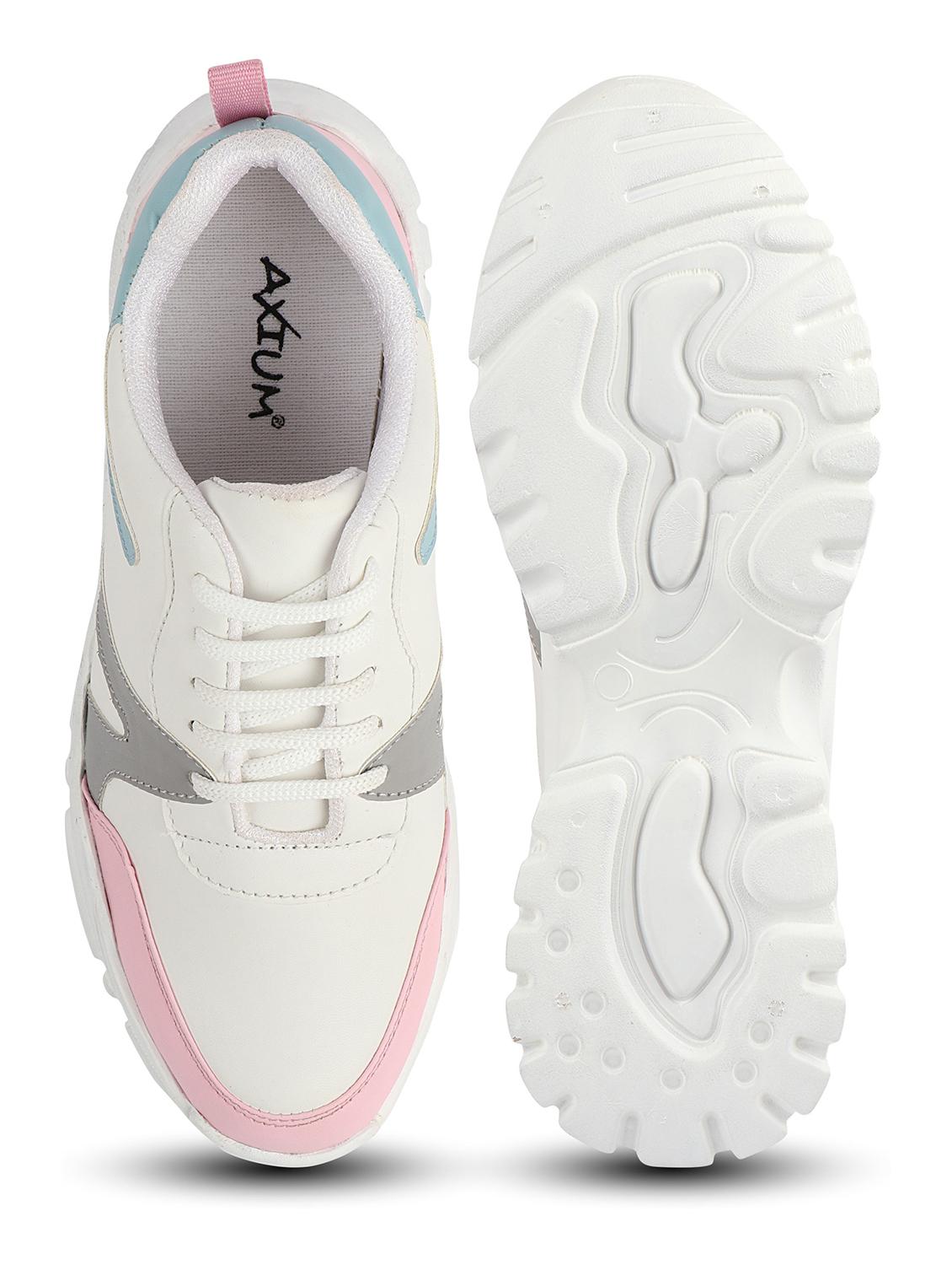 color blocked lace-up sneakers - 19921747 - Standard Image - 3