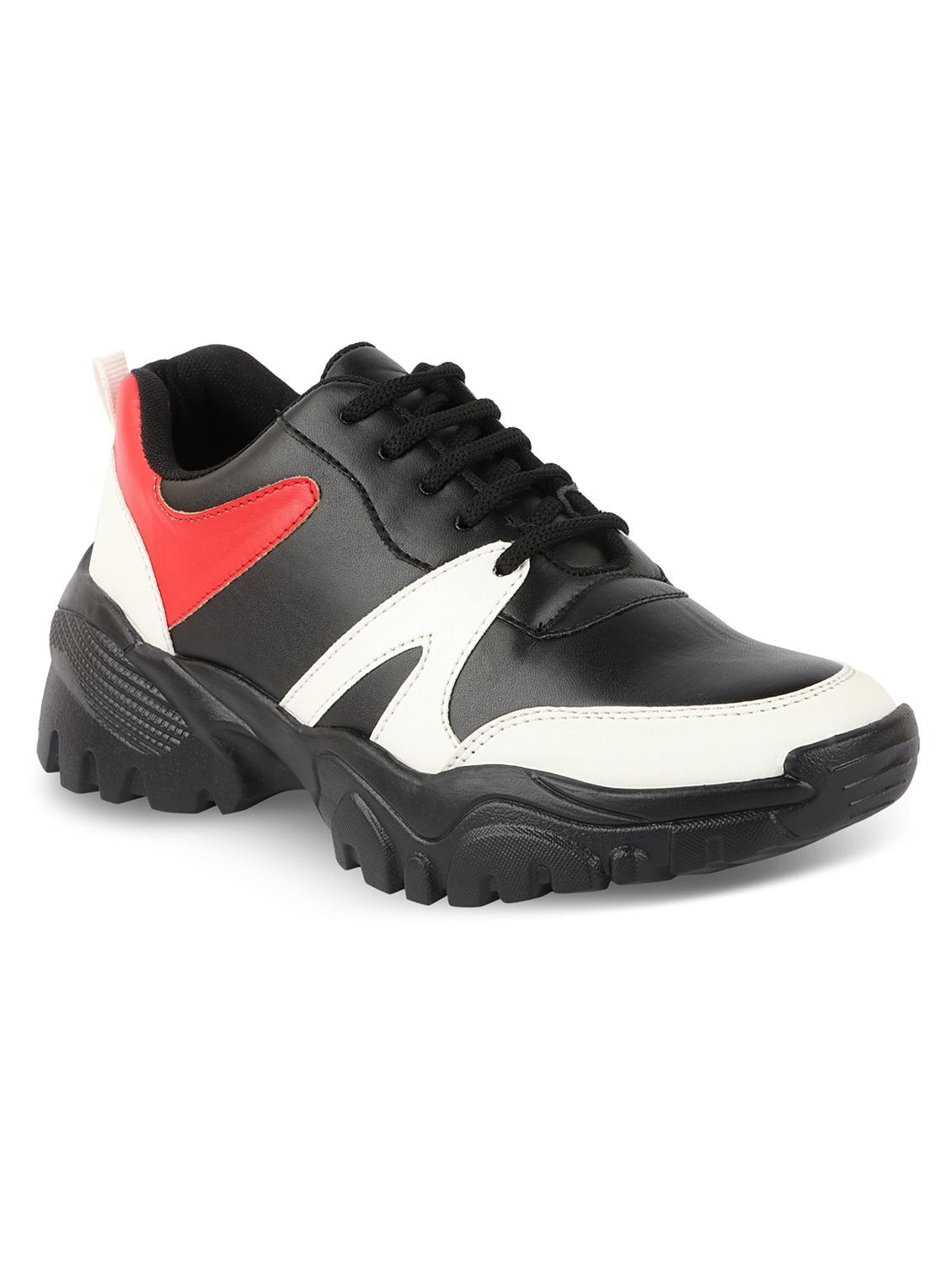 color blocked lace-up sneakers - 19921748 - Zoom Image - 0