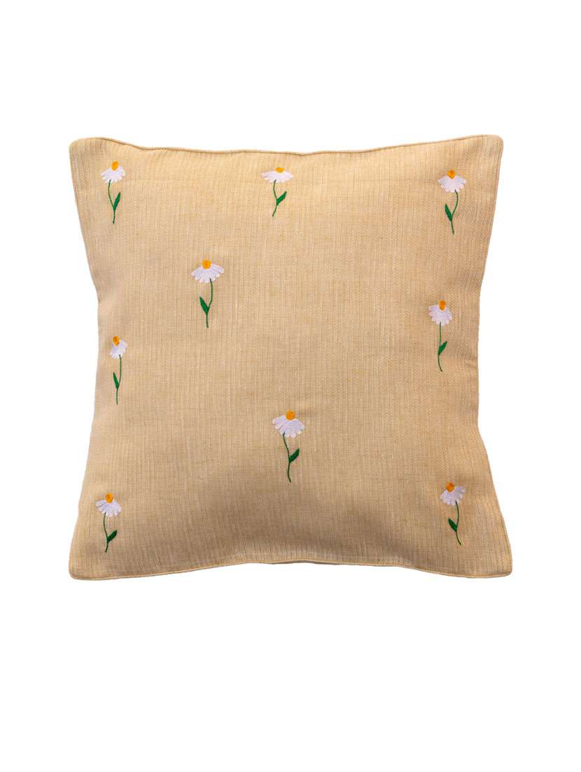 summer bouquet of flowers cushion cover