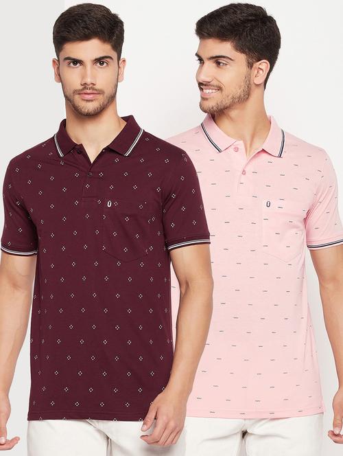 pack of 2 cotton polo t-shirt - 19925193 - Standard Image - 0