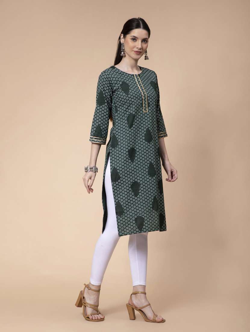 women's straight kurta - 19925633 -  Standard Image - 3
