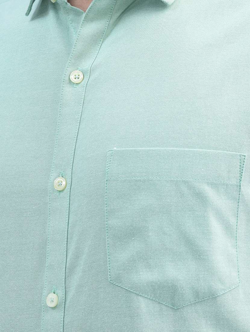 mens solids formal shirt - 19925674 - Standard Image - 5