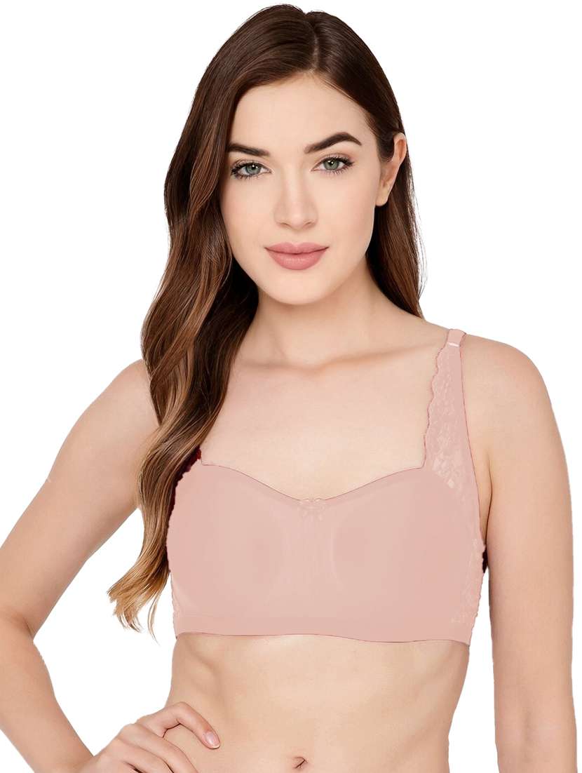 beige 3/4 coverage t-shirt bra
