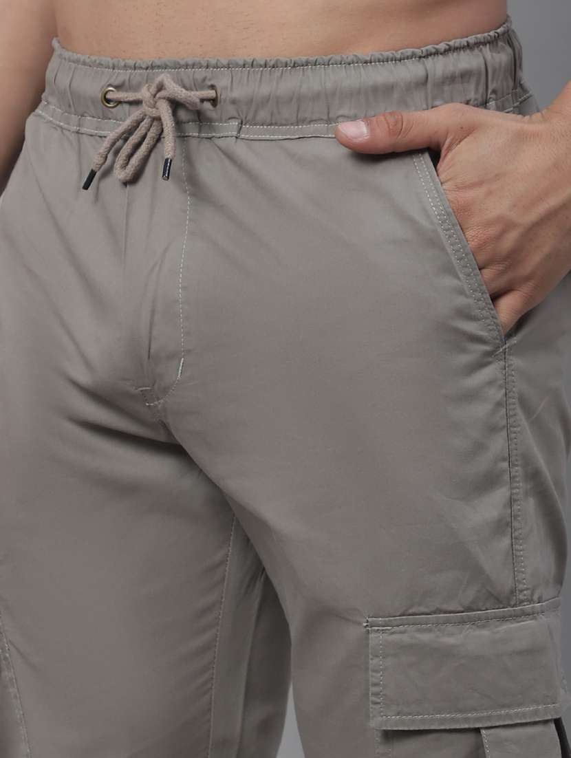 grey cotton cargos - 19927914 -  Standard Image - 5