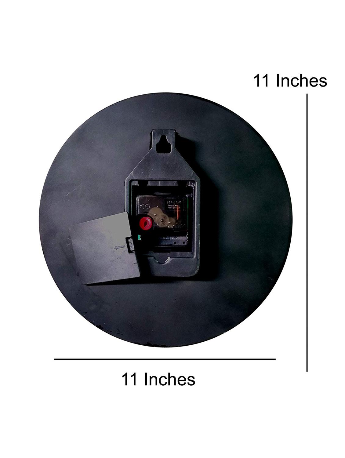 kartik round shape analog wall clock - 19937253 - Standard Image - 3
