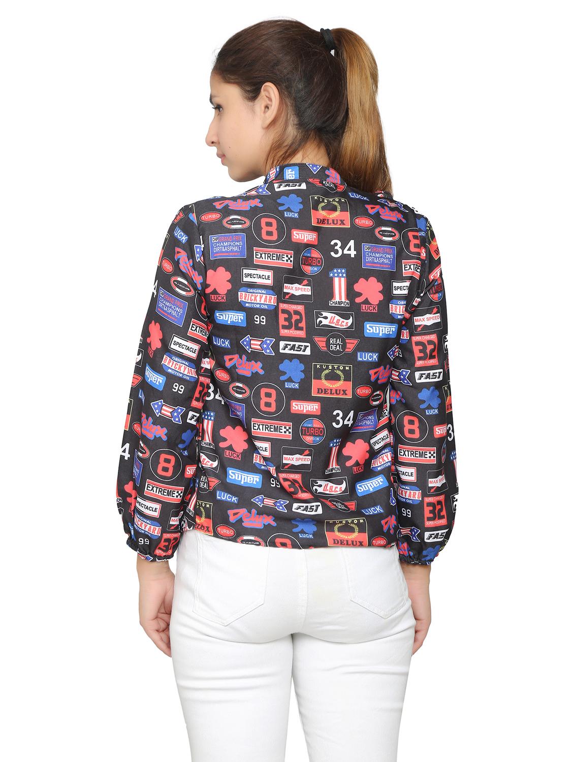 multi colored viscose regular shirt - 19938176 - Standard Image - 3