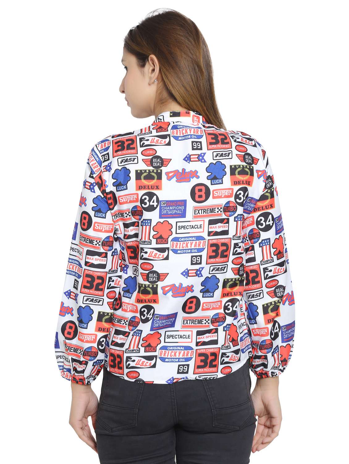 multi colored viscose regular shirt - 19938181 - Standard Image - 3