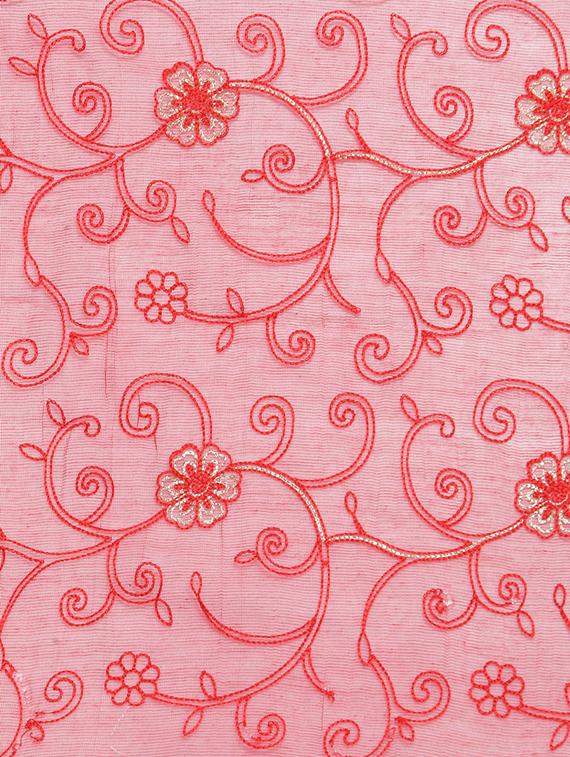 red cotton blend dupatta - 19938505 - Standard Image - 3