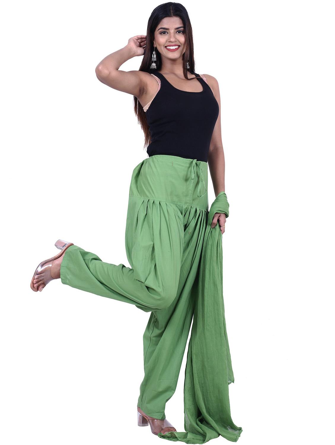 solid regular salwar - 19941643 - Standard Image - 3