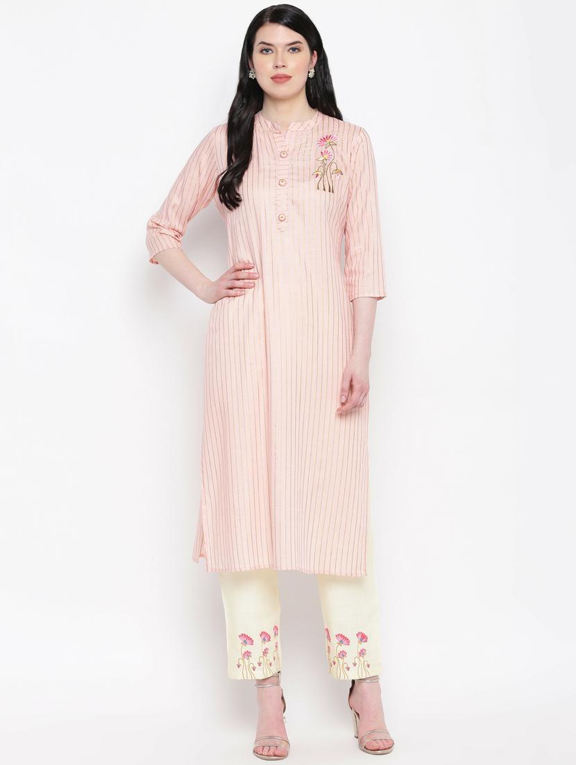 printed kurta pant set - 19942688 - Zoom Image - 0