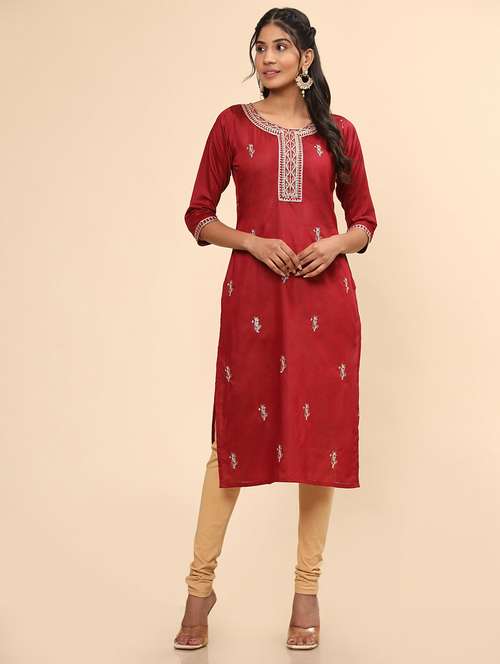 women's straight kurta - 19943173 -  Standard Image - 0