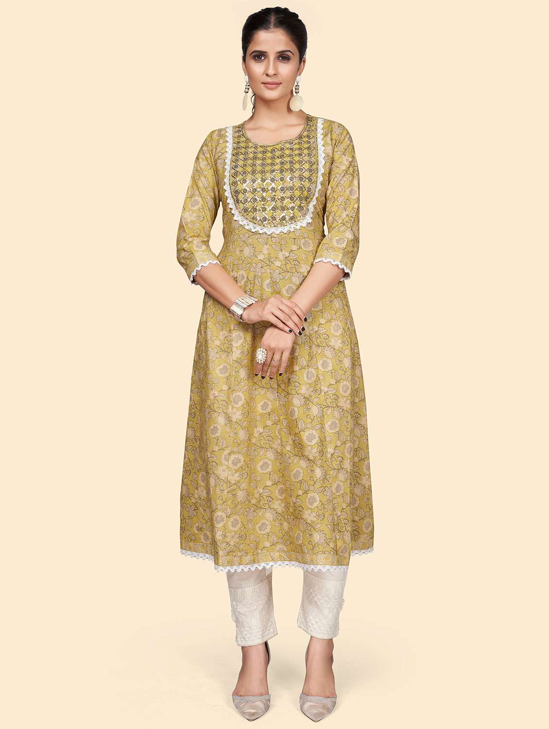 women's a-line kurta - 19943211 -  Zoom Image - 0