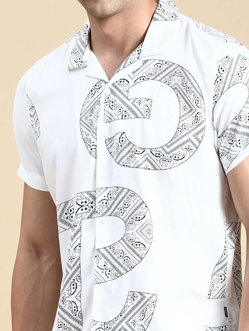 men's printed shorts co ord set - 19944437 -  Standard Image - 5