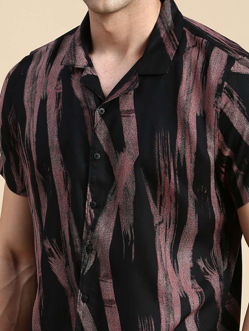 men's printed shorts co-ords set - 19944439 -  Standard Image - 5
