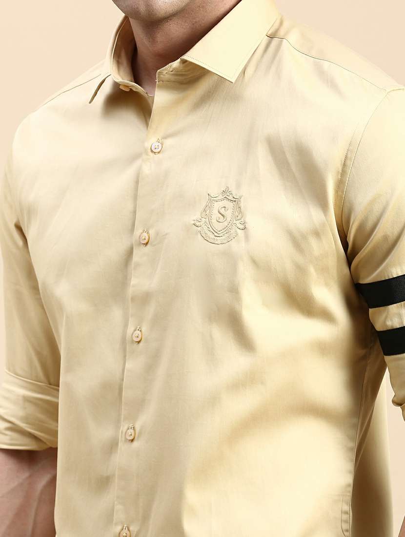 mens solid casual shirt - 19944518 -  Standard Image - 5