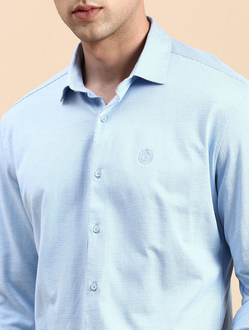 mens solid casual shirt - 19944528 - Standard Image - 5