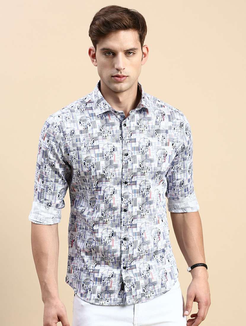 mens quirky casual shirt - 19944548 -  Zoom Image - 0