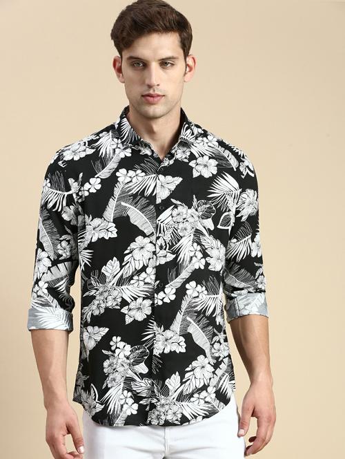 mens florals casual shirt - 19944572 -  Standard Image - 0
