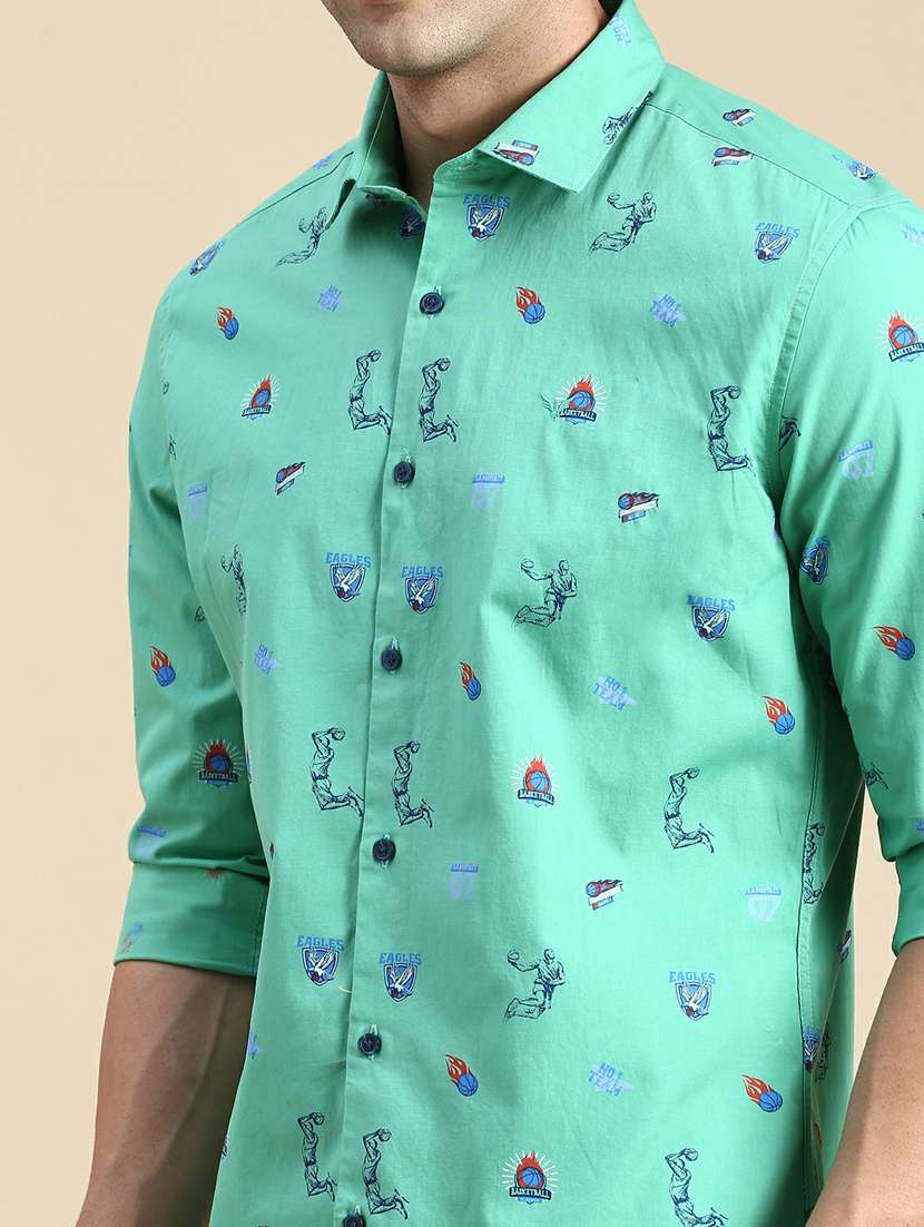 mens graphic casual shirt - 19944597 -  Standard Image - 5