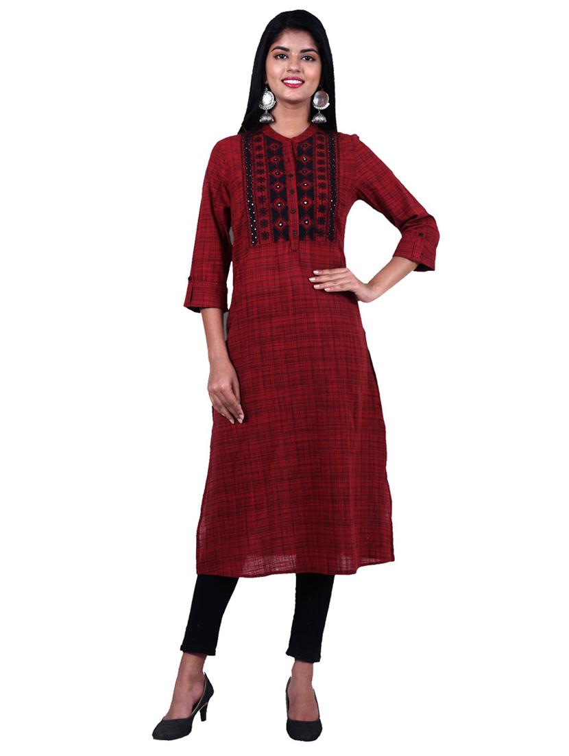 women's straight kurta - 19944717 - Zoom Image - 0