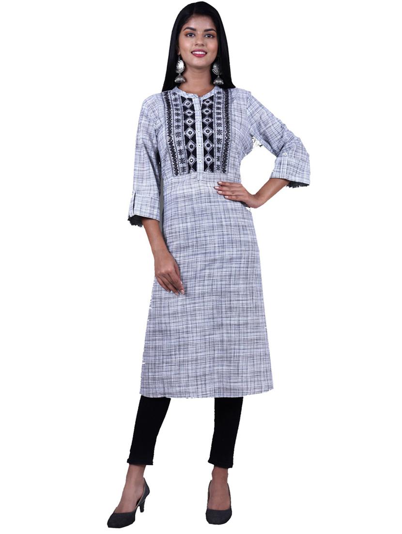 women's straight kurta - 19944718 - Zoom Image - 0