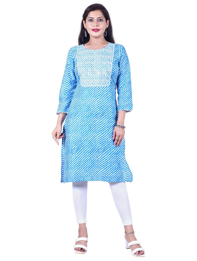 women's straight kurta - 19944719 - Zoom Image - 0