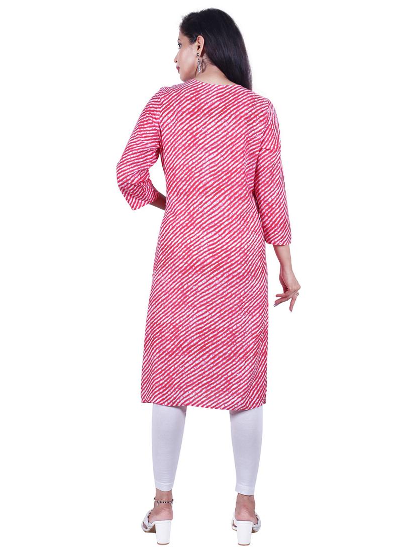 women's straight kurta - 19944721 - Standard Image - 3