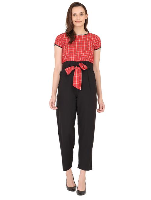 women printed full leg jumpsuit - 19945221 -  Standard Image - 0
