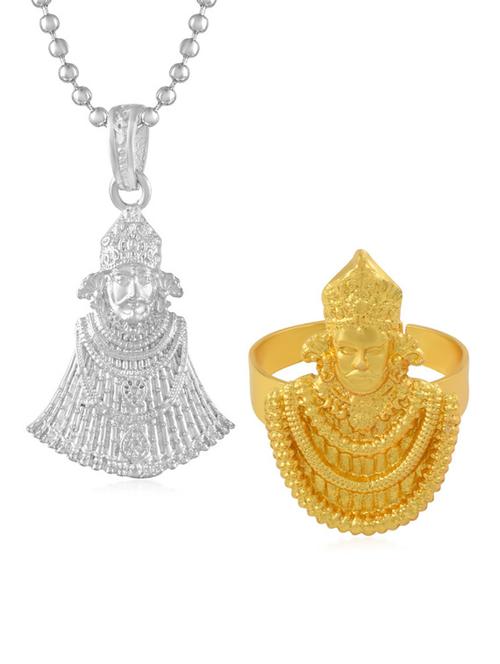 pendant and finger ring combo - 19945351 - Standard Image - 0