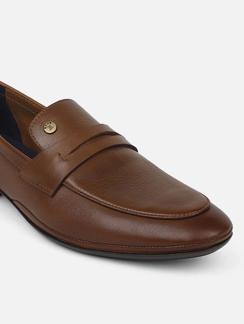 brown slip on loafer - 19945425 -  Standard Image - 3