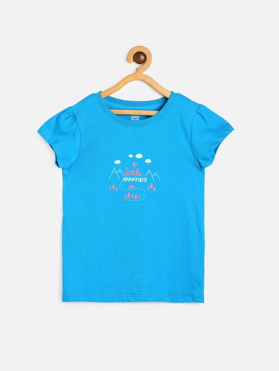 girls round neck top - 19945785 - Zoom Image - 0