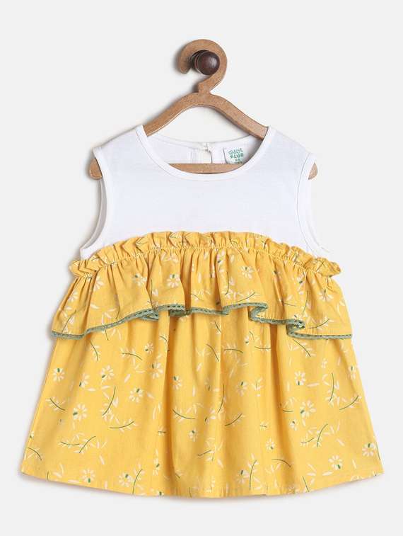 girls round neck top