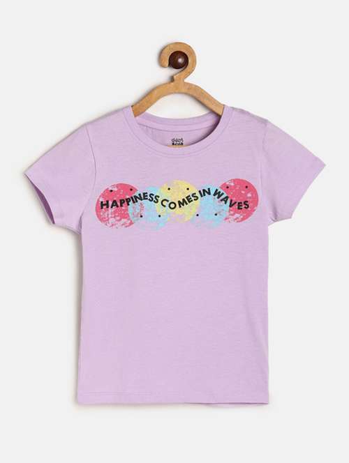 girls round neck top - 19945880 - Standard Image - 0