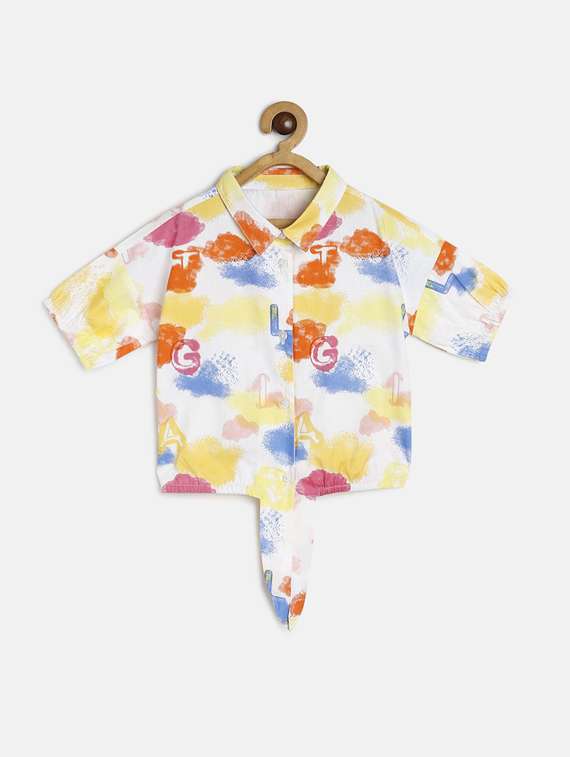 girls collared shirt