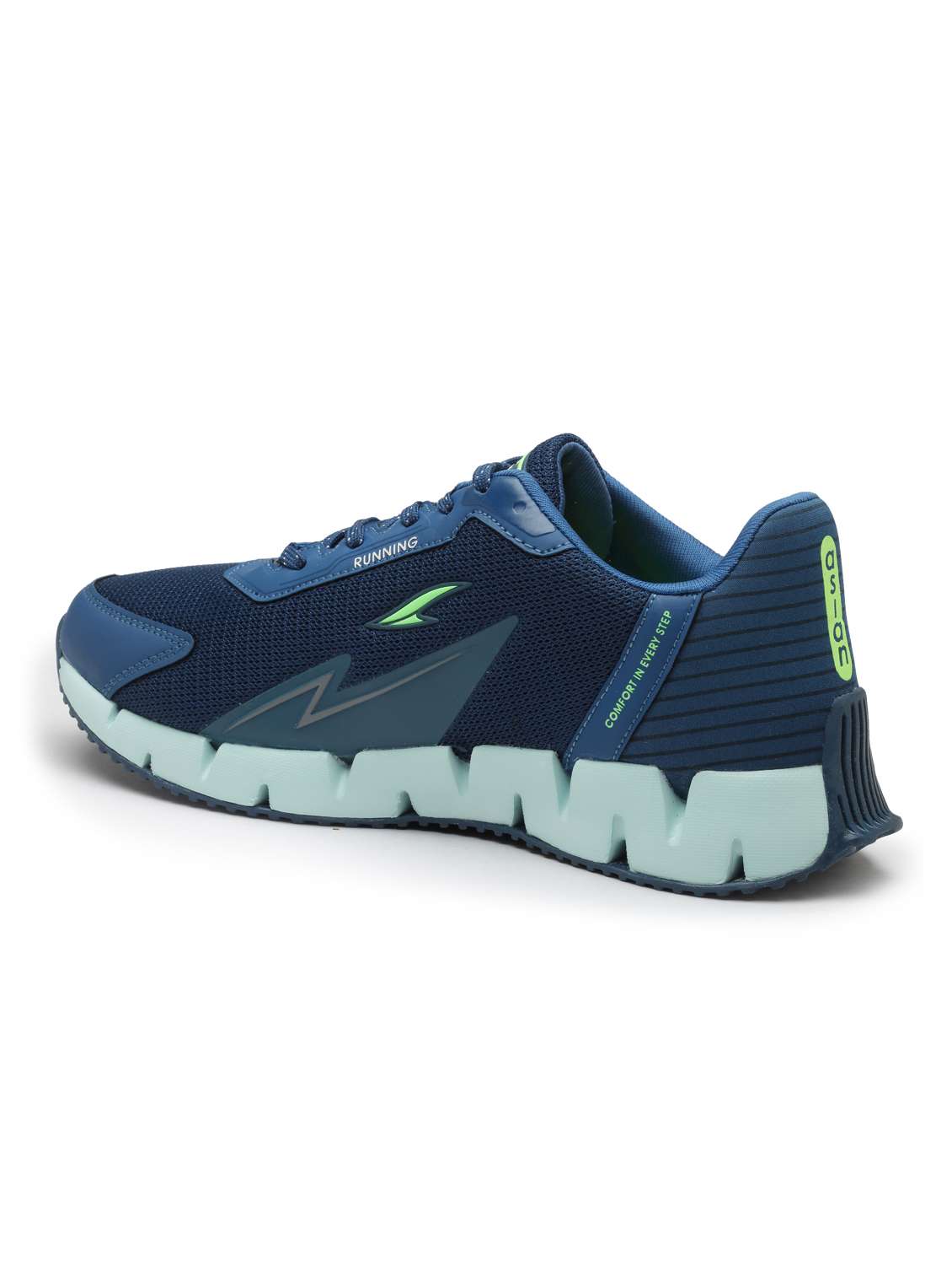 blue lace up sport shoe - 19946814 -  Standard Image - 3