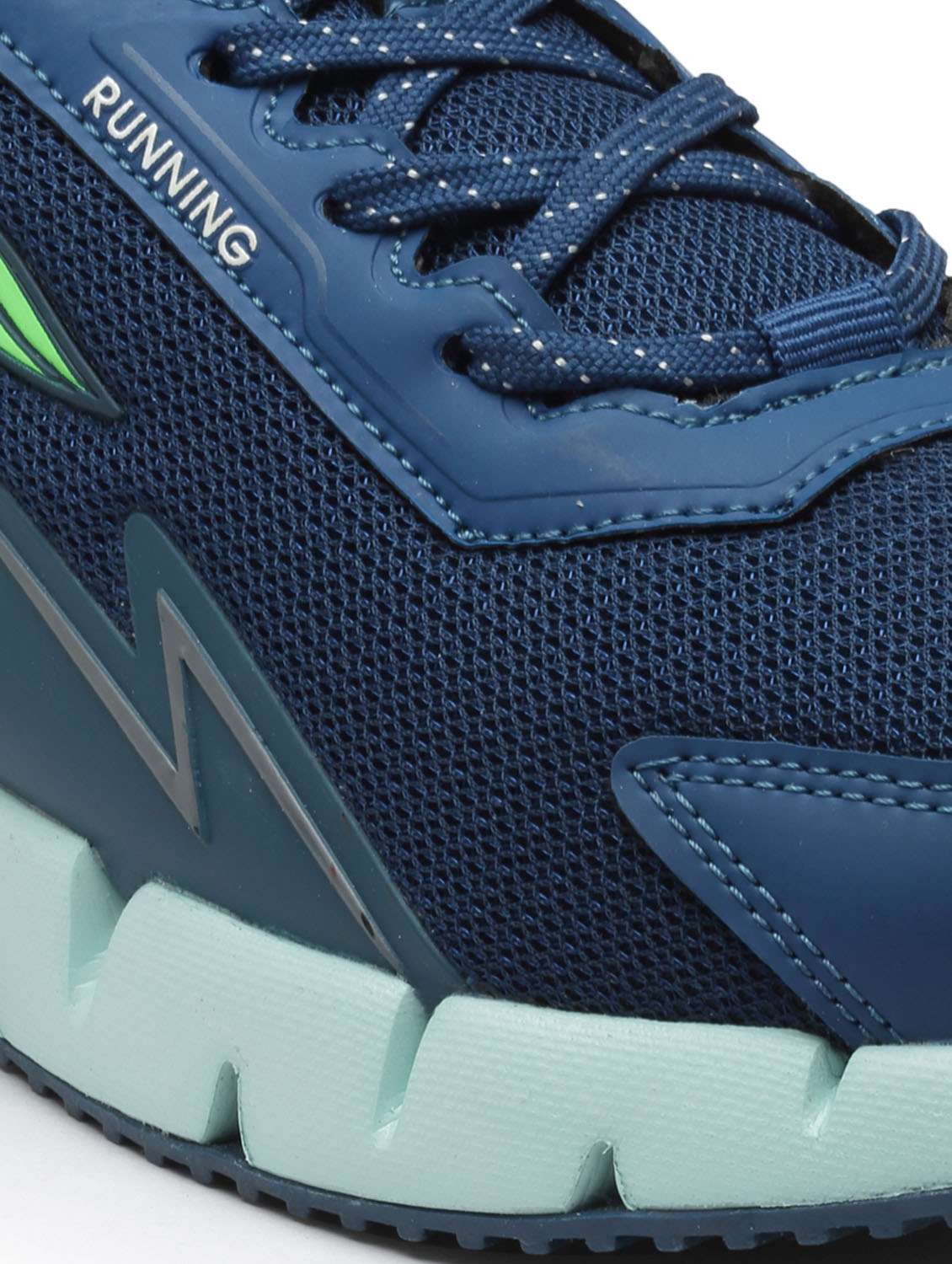 blue lace up sport shoe - 19946814 -  Standard Image - 5