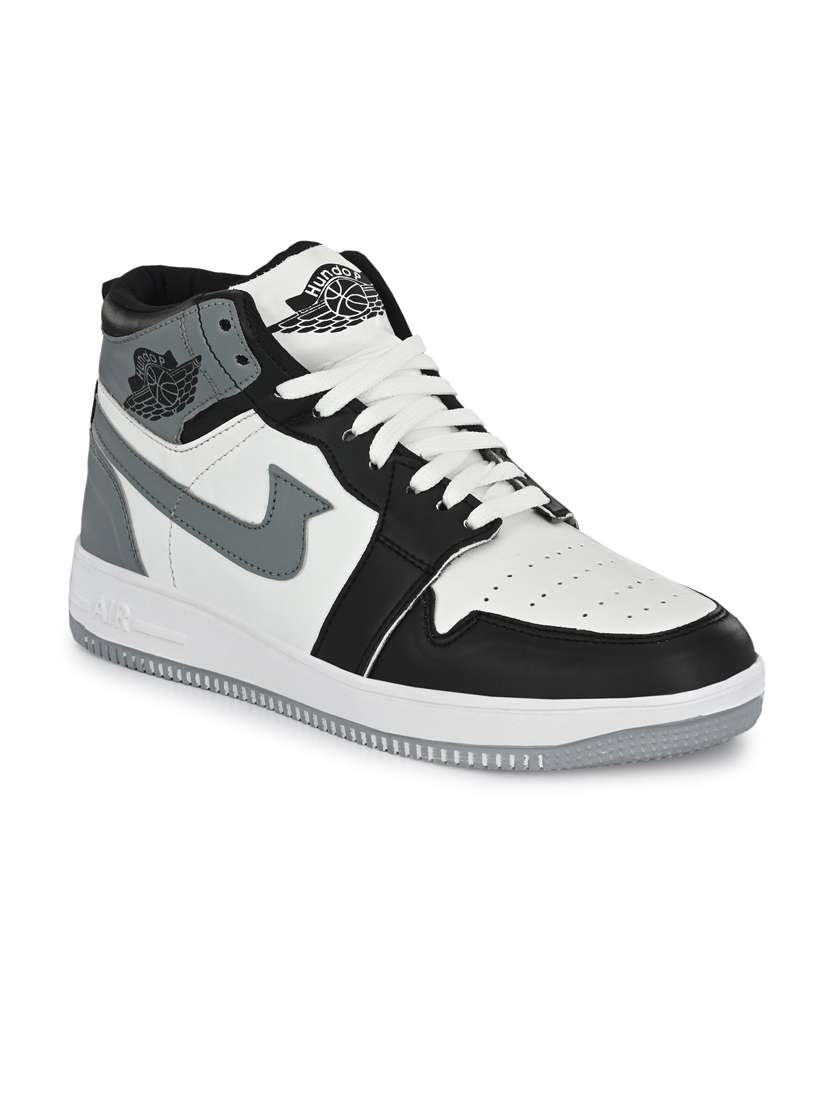 color block synthetic lace up sneaker