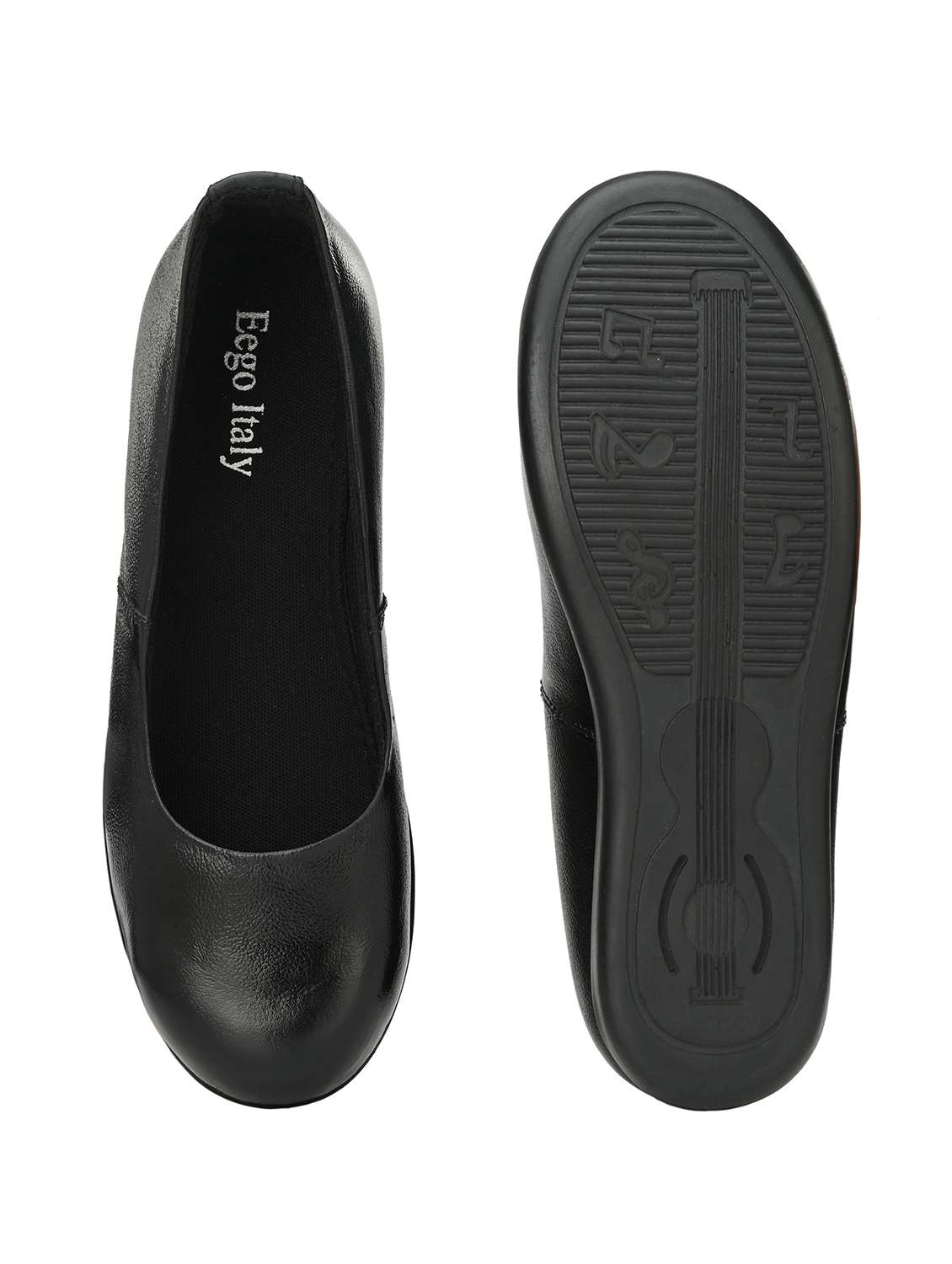 black leather slip on formal shoes - 19947001 - Standard Image - 3