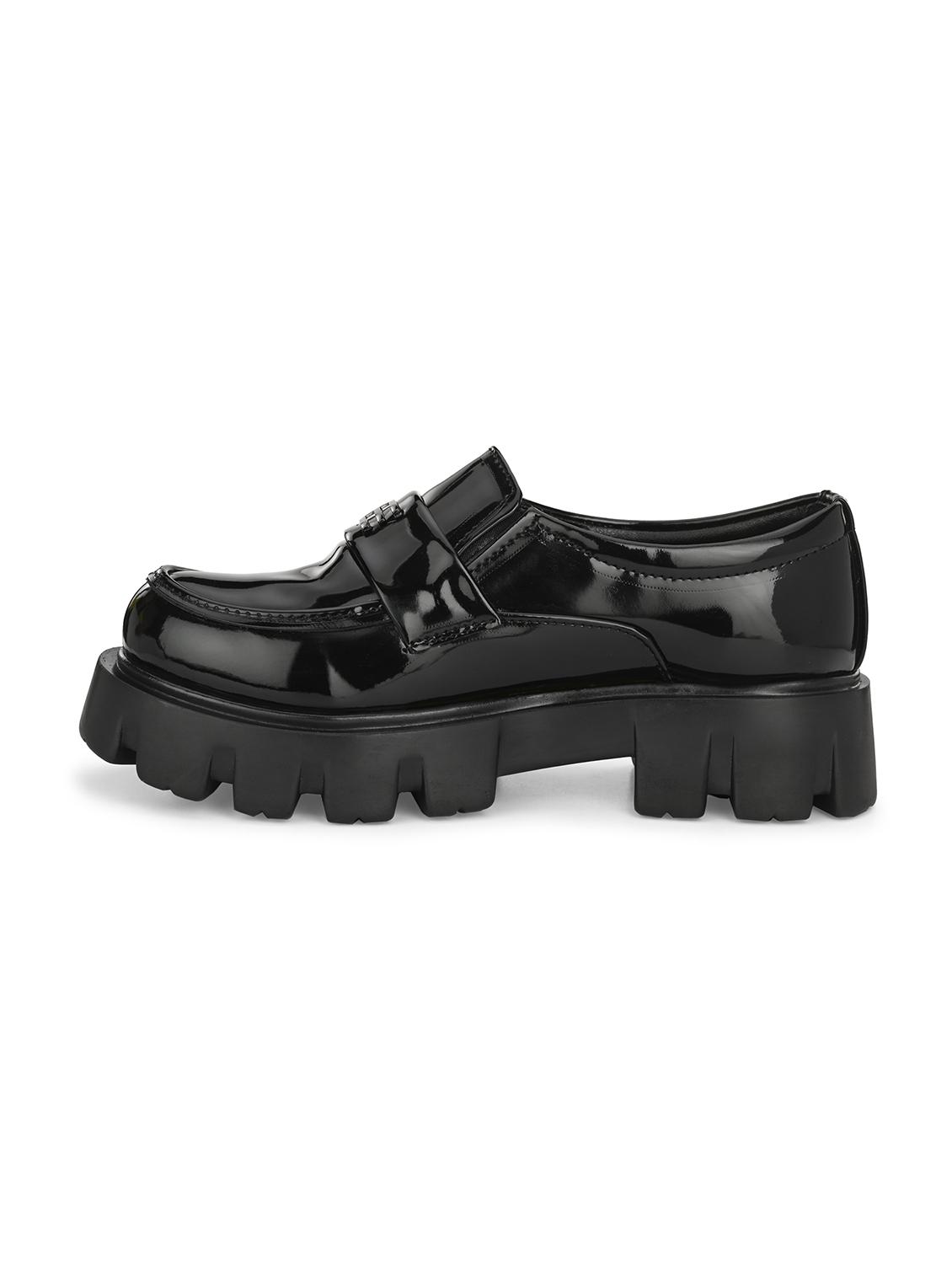 black solid slip on - 19947297 - Standard Image - 3