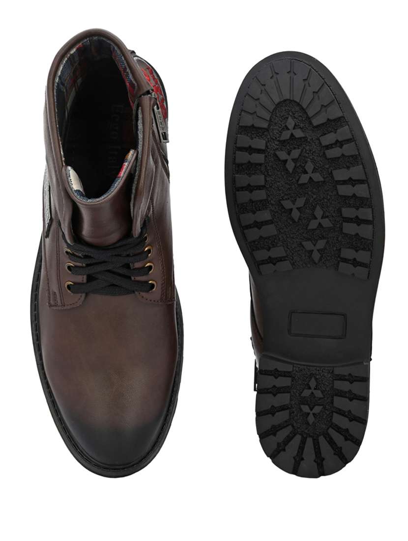 black leather high ankle boot - 19947391 -  Standard Image - 5