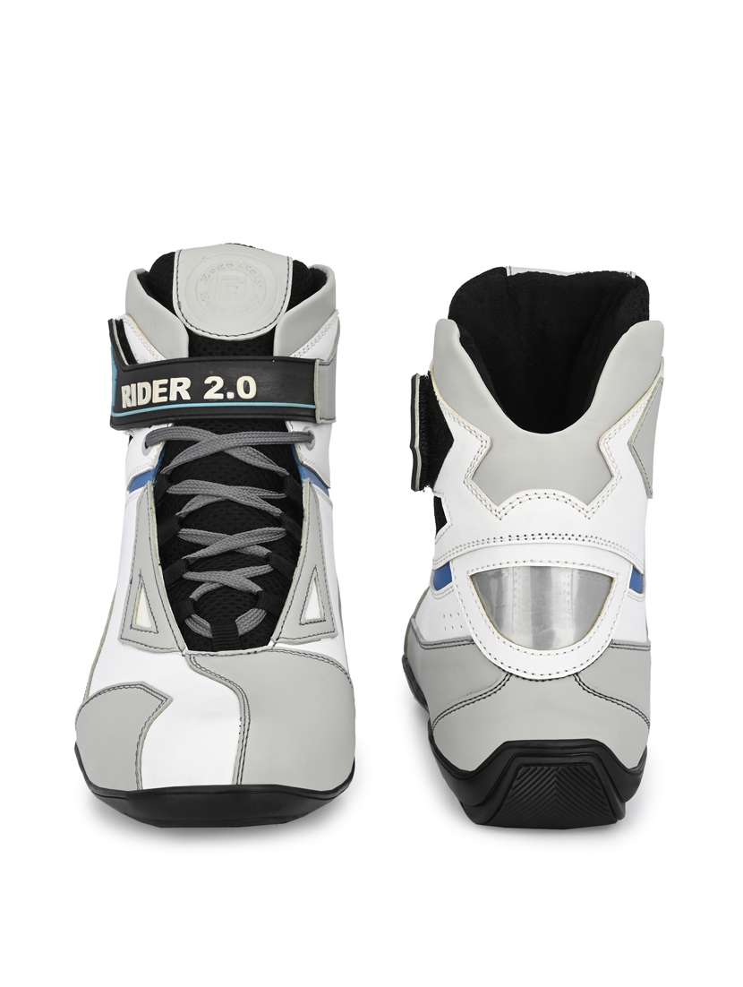 white lace up sport shoes - 19947441 - Standard Image - 3
