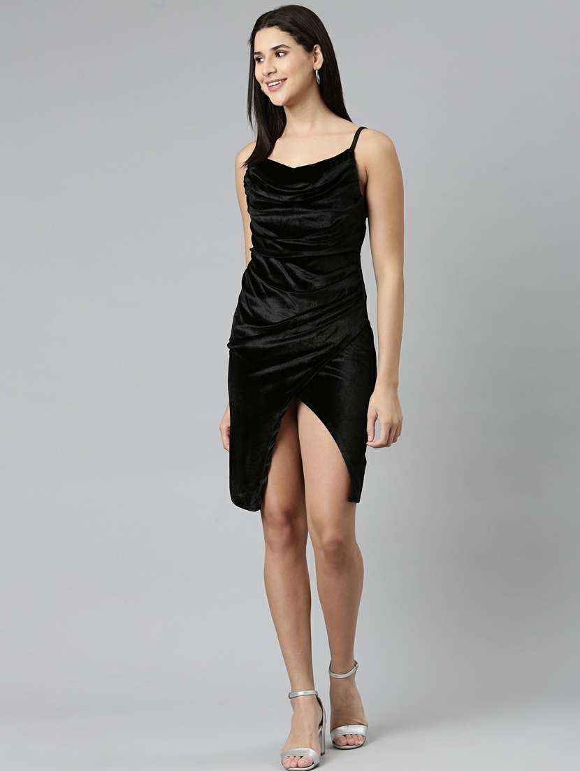 women's sheath solid dress - 19947759 -  Standard Image - 3