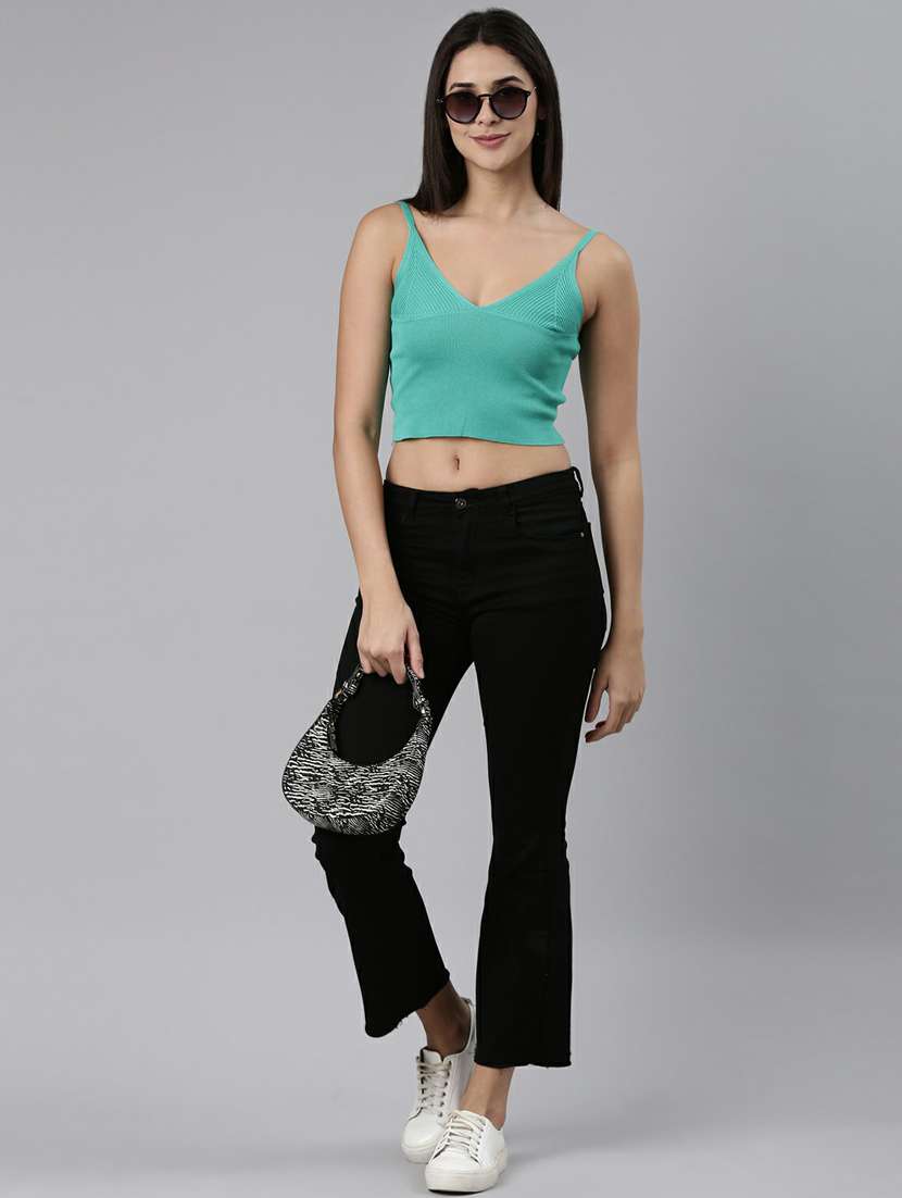 green acrylic tank top - 19948349 - Standard Image - 3