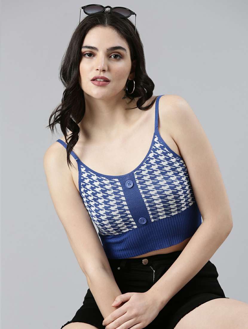 blue acrylic tank  top - 19948460 -  Standard Image - 5