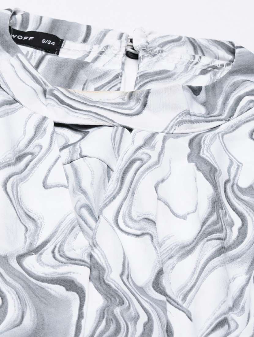 women's crop key hole neck top - 19948573 -  Standard Image - 8