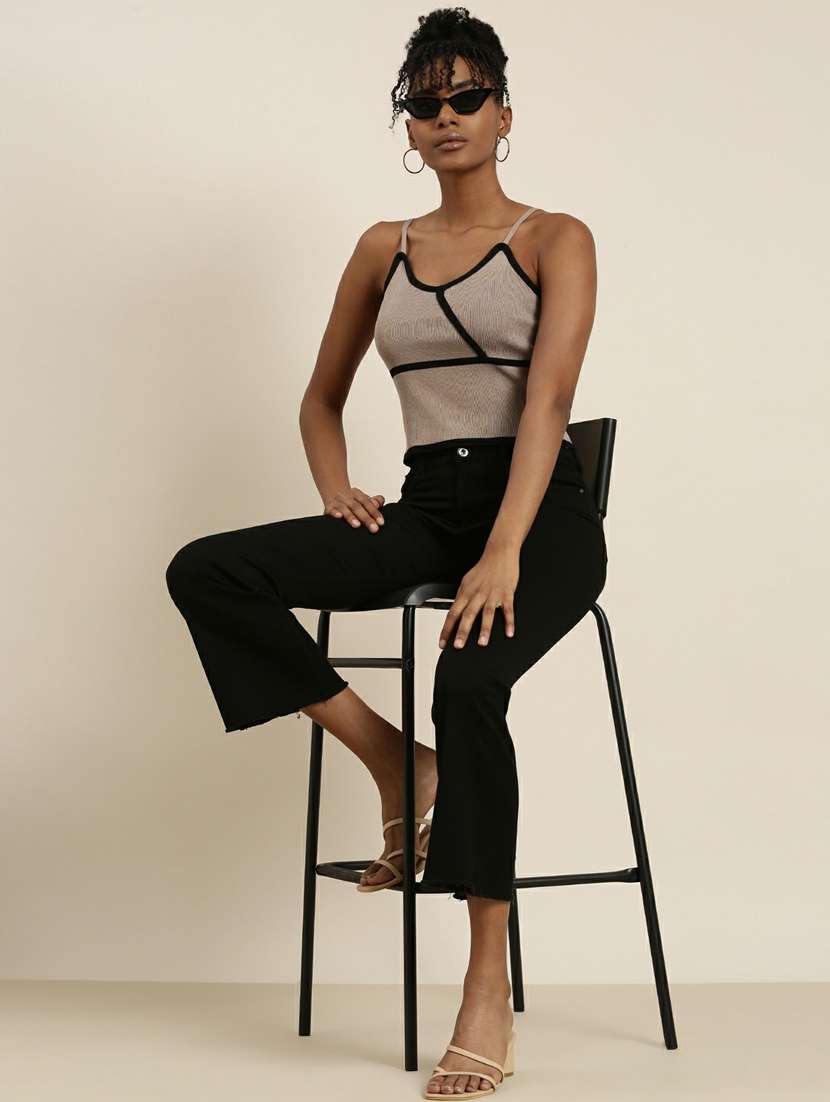 grey acrylic camisole top - 19948637 -  Standard Image - 3