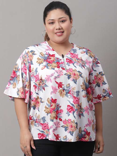 women printed regular top - 19950595 -  Standard Image - 0