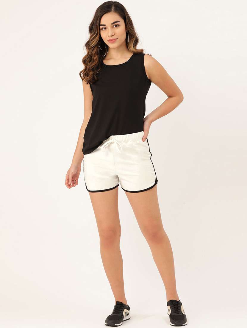 drawstring waist hot pants - 19950623 -  Standard Image - 3