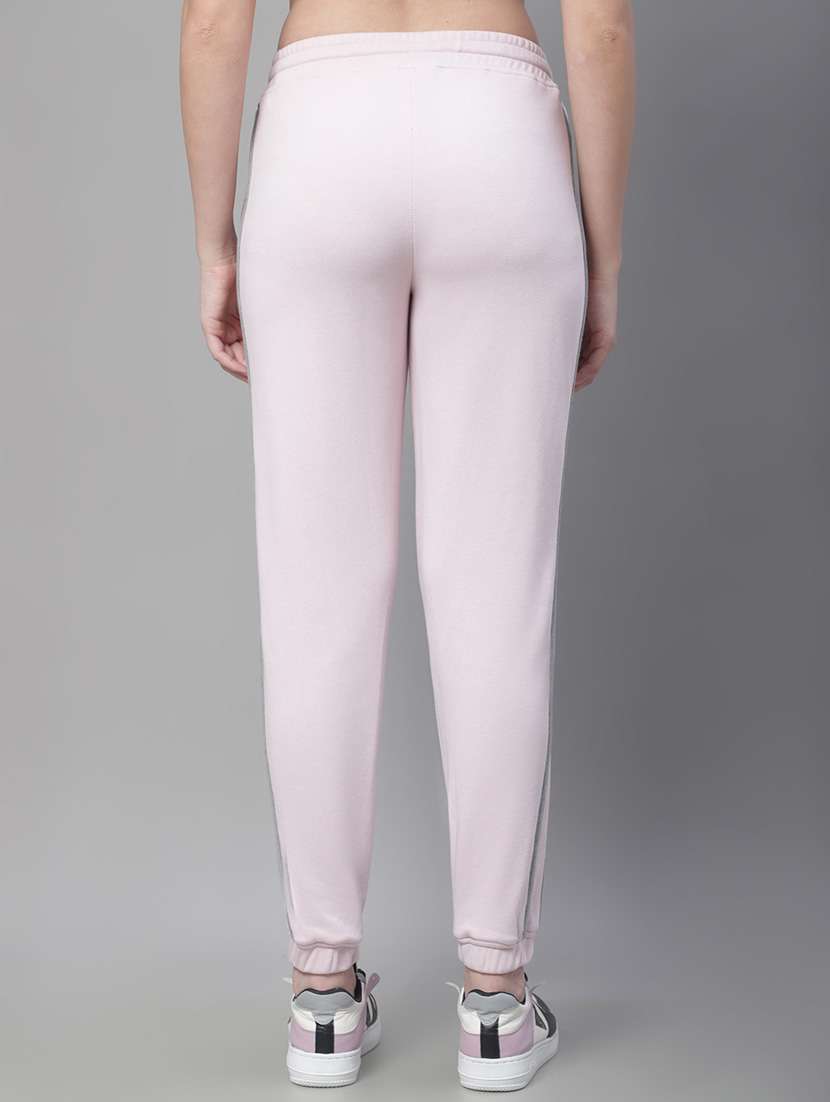 pink cotton blend track pants - 19950735 -  Standard Image - 3