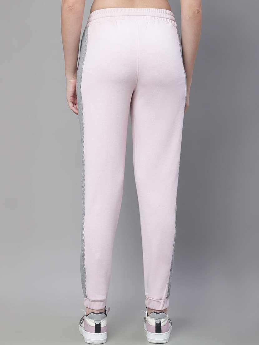 pink cotton blend track pants - 19950741 -  Standard Image - 3